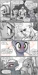  2016 angry anon bald blush comic cutie_mark dialogue earth_pony english_text equine faint female feral friendship_is_magic fur grey_fur hair happy hi_res horse human limestone_pie_(mlp) looking_down male mammal marble_pie_(mlp) multicolored_hair muscular my_little_pony open_mouth pencils_(artist) pony purple_eyes scrunchy_face sitting speech_bubble teeth text tongue two_tone_hair yellow_eyes 
