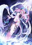  blue_eyes breasts duplicate highres medium_breasts original pink_hair tail zeroshiki_kouichi 