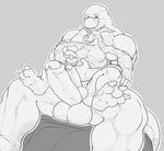  anthro balls barefoot big_dom_small_sub big_muscles cetacean darwen digimon duo erection eyewear fasttrack37d gabumon glasses greyscale horn male male/male mammal marine monochrome muscular nipple_pinch on_lap on_top on_top_of orca partially_retracted_foreskin pecs pelt penis penis_size_difference pinch scalie sitting sitting_on_penis size_difference spread_legs spreading tongue tongue_out uncut whale 