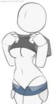  breasts clothing doll invalid_tag mannequin not_furry solo teasing undressing whygena-draws 