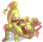  anal anal_penetration anthro brothers cum cum_on_face cum_while_penetrated duo incest male male/male michelangelo_(tmnt) penetration penis raphael_(tmnt) reptile scalie sibling sony-shock teenage_mutant_ninja_turtles turtle 