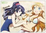  bikini_top gokou_ruri kousaka_kirino ore_no_imouto_ga_konnani_kawaii_wake_ga_nai school_swimsuit swimsuits yokoi_masashi 