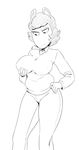  aardvark arthur_(series) big_breasts breasts clothing female jane_reed mammal mature_female monochrome mother parent thehumancopier 