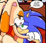  cloudz cream_the_rabbit dreamcastzx1 female hedgehog lagomorph male mammal rabbit seductive sonic_(series) sonic_the_hedgehog 