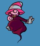  ambiguous_gender belly big_belly clothing ghost gloves hair hat mario_bros nintendo not_furry paper_mario pink_hair simple_background slightly_chubby smile solo spirit unknown_artist video_games vivian_(mario) 