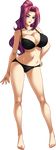  1girl bishop_(company) breasts full_body kagami_hirotaka large_breasts long_hair mesu_kyoushi_3 pink_hair purple_eyes solo white_skin yoshii_touko 