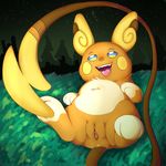  alolan_raichu anus duskycorner female feral hi_res open_mouth plump_labia pussy slightly_chubby solo tongue tongue_out 