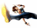  1600x1200 capcom chun-li highres kick kicking street_fighter 