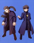  chibi fate/stay_night kotomine_kirei male nrvnqsr_chaos takeuchi_takashi tsukihime type_moon 