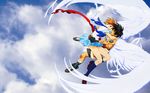  clouds hitomi_kanzaki sky van_fanel vision_of_escaflowne 