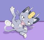  alolan_meowth alternate_version_available anus autofellatio balls cum cum_from_mouth cum_in_mouth cum_in_own_mouth cum_inside cum_on_penis cum_on_self erection feline half-closed_eyes hentaineko holding_butt looking_at_viewer lying male mammal masturbation on_back one_leg_up oral penis perineum regional_variant solo spread_legs spreading tapering_penis tongue tongue_out whiskers 