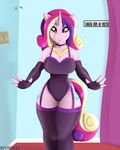  anthro booponies clothing female friendship_is_magic lingerie my_little_pony princess_cadance_(mlp) voyeur 