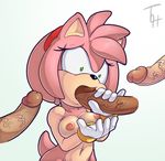 2016 amy_rose anthro areola breasts clothing erect_nipples erection eyelashes fellatio female fur gloves green_eyes group hair hedgehog male male/female mammal nipples nude open_mouth oral penetration penis sex solo_focus sonic_(series) the_other_half video_games 