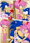  amy_rose anthro bbmbbf breasts butt female hedgehog imminent_sex male male/female mammal mobius_unleashed nipples nude palcomix penis pussy romantic_couple sonic_(series) sonic_the_hedgehog 