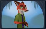  anthro canine clothed clothing disney fox fur male mammal mistermead nick_wilde zootopia 