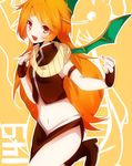  animal_humanoid armpits dragon dragon_humanoid dragonite female horn human humanized humanoid mammal nintendo pok&eacute;mon solo takeshima_(nia) video_games wings 