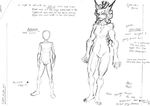  anthro breasts canine claws duo elaine_(cybersix) fangs female hair harpseal larger_female long_hair male mammal muscular nude size_difference standing tall were_werewolf wolf 