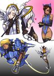  &gt;_&lt; :&gt; :o adapted_costume animal_ears armor bangs bare_shoulders black_background black_gloves black_legwear blue_eyes blue_leotard blush bodysuit braid breasts brown_hair cat_ears chibi closed_eyes closed_mouth collar dark_skin elbow_gloves embarrassed eye_contact eye_of_horus eyebrows eyebrows_visible_through_hair facial_mark facial_tattoo fake_animal_ears female_pervert fingers_together flying_sweatdrops french_braid gameplay_mechanics giving gloves glowing gradient gradient_background grin groin gun hair_ornament hair_tie hairband halo head_tilt heart high_heels high_ponytail highleg highleg_leotard highres holding holding_gun holding_staff holding_weapon imagining kemonomimi_mode leash legs_together leotard looking_at_another mechanical_wings medium_breasts mercy_(overwatch) multiple_girls multiple_views open_mouth orange_eyes outline overwatch pervert pet_play pharah_(overwatch) pink_background ponytail power_suit profile raised_eyebrows rocket_launcher ryuusei_(mark_ii) serious short_ponytail side_braid sideboob sidelocks smile staff standing steepled_fingers tattoo thighhighs thought_bubble turtleneck twin_braids visor wavy_mouth weapon white_hair wings yuri 