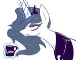  2016 cum cup female friendship_is_magic magic marenlicious my_little_pony portrait princess_luna_(mlp) solo tired 