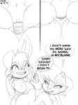  anthro big_breasts breasts bunnie_rabbot butt chipmunk dialogue dildo duo english_text erect_nipples female female/female lagomorph mammal nipples nude penetration pussy rabbit rodent sally_acorn sex sex_toy sonic_(series) strapon text vaginal vaginal_penetration xylas 
