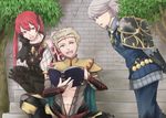  1girl 2boys blonde_hair female fire_emblem luna_(fire_emblem_if) multiple_boys nintendo odin_(fire_emblem_if) smile 