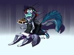  anthro cake canine clothed clothing duo female food fox mammal nelly63 no_pupils open_mouth simple_background 