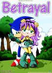  anthro bbmbbf blush clothing cover female hedgehog male male/female mammal mina_mongoose mobius_unleashed mongoose palcomix sonic_(series) sonic_the_hedgehog 