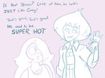  alien amethyst_(steven_universe) cartoon_network dialogue english_text female gem gem_(species) human humanoid mammal not_furry simple_background steven_universe text unknown_artist vidalia 