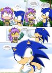  bbmbbf female hedgehog male male/female mammal mina_mongoose mobius_unleashed mongoose palcomix rape_face sonic_(series) sonic_the_hedgehog sweat 