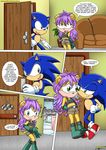  bbmbbf bedroom building female hedgehog house kitchen living_room male male/female mammal mina_mongoose mobius_unleashed mongoose palcomix sonic_(series) sonic_the_hedgehog 