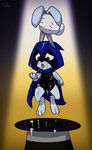  bunny_raven clothing cum cum_in_mouth cum_inside dc_comics female hood kekitopu lagomorph mammal rabbit raven_(teen_titans) teen_titans 