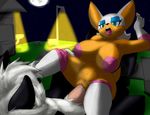  2016 anthro areola armpits bat big_breasts breasts canine duo erect_nipples erection female huge_breasts johnnythehusky male mammal nipples penetration penis pussy rouge_the_bat sex sonic_(series) vaginal vaginal_penetration 