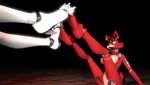  claws feet five_nights_at_freddy five_nights_at_freddy&#039;s foxy hawkvally interlock mangle paws toes video_games 