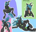  anthro balls breasts butt dickgirl dirtyscoundrel female friendship_is_magic intersex my_little_pony nude penis pussy queen_chrysalis_(mlp) sex shining_armor_(mlp) titfuck 