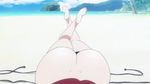  animated animated_gif beach bikini mikado_ryouko solo to_love-ru 