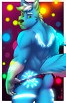  anthro butt canine clothing dog husky male mammal marlon.cores solo steelfire thong 