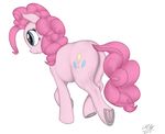  2016 blue_eyes cutie_mark earth_pony equine female feral friendship_is_magic fur graboiidz hair horse mammal my_little_pony pink_fur pink_hair pinkie_pie_(mlp) pony simple_background smile solo white_background 