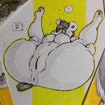  anthro anus bear big_breasts big_butt breasts butt illustration kemono mammal nipples nude pussy slightly_chubby spreading 