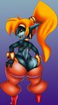  2016 big_butt butt cosplay digital_media_(artwork) female humanoid imp looking_at_viewer looking_back midna nintendo not_furry shantae solo the_legend_of_zelda thecon tisinrei twili twilight_princess video_games 