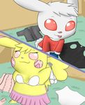  2016 comic fan_character milachu92 nintendo pikachu pok&eacute;mon tongue tongue_out video_games 