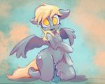  2016 anthro blonde_hair blush cutie_mark derpy_hooves_(mlp) dildo dildo_sitting equine female friendship_is_magic hair hi_res hooves looking_at_viewer mammal my_little_pony open_mouth pegasus penetration pussy sex_toy solo vaginal vaginal_penetration wildhound wings 