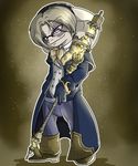  asura classy comm dressed_up enjoyment expression fancy_outfit gaze guild_wars humanoid invalid_tag purple_eyes smile twili_z video_games weapon 