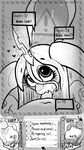  ! &lt;3 :3 archeryves blush changeling dialogue english_text equine eyelashes faceless_male fellatio female feral first_person_view friendship_is_magic greyscale hair horn horse male mammal meter monochrome my_little_pony oral pony queen_chrysalis_(mlp) sex solo_focus speech_bubble text 