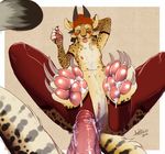 2016 anthro anus blush breasts charr cheeta cum cum_inside erection feline female fur guild_wars hindpaw invalid_tag male male/female mammal multi_nipple nipples nude open_mouth pawpads paws penis pussy simple_background small_breasts tongue tongue_out video_games warcraft 