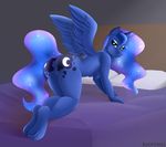  anthro bedroom booponies breasts butt equine female friendship_is_magic hooves horn invalid_tag mammal my_little_pony night nude princess_luna_(mlp) pussy winged_unicorn wings 