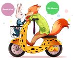  canine disney female fox fur judy_hopps lagomorph male mammal nick_wilde rabbit zootopia えぬおー 