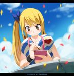  1_girl blonde_hair breasts brown_eyes fairy_tail gaston18 large_breasts lucy_heartfilia 