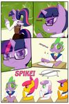  2016 anthro apple_bloom_(mlp) comic dragon earth_pony english_text equine eyewear friendship_is_magic glasses horn horse mammal my_little_pony pegasus pony saurian_(artist) scootaloo_(mlp) spike_(mlp) sweetie_belle_(mlp) text twilight_sparkle_(mlp) unicorn winged_unicorn wings 