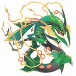  3_fingers ambiguous_gender claws dragon mega_evolution mega_rayquaza nintendo official_art pok&eacute;mon pok&eacute;mon_mystery_dungeon simple_background video_games white_background 