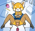  :3 aggressive_retsuko animated anthro book bouncing_breasts breasts computer cup duo eyes_closed faceless_male female happy happy_sex human human_on_anthro interspecies loop male male/female mammal minus8 nipples open_mouth paper pencil_(disambiguation) penetration penis pussy red_panda retsuko sanrio sex solo_focus vaginal vaginal_penetration 